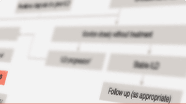Blurred scheme of NON-IPF ILDs management algorithm.