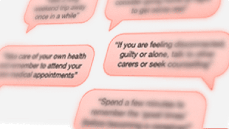 Supporting ILD patients and caregivers