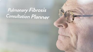Pulmonary fibrosis consultation planner